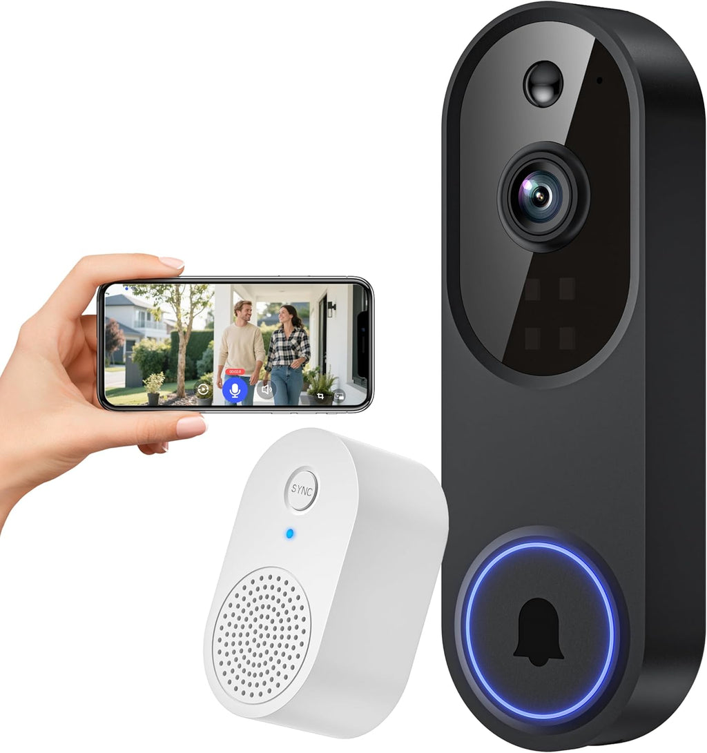 Wireless Smart Video Doorbell Phone Ring
