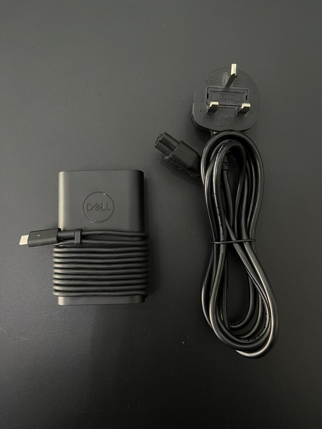 Original Dell Latitude Laptop 65W Type-C Adapter Charger With Power Lead
