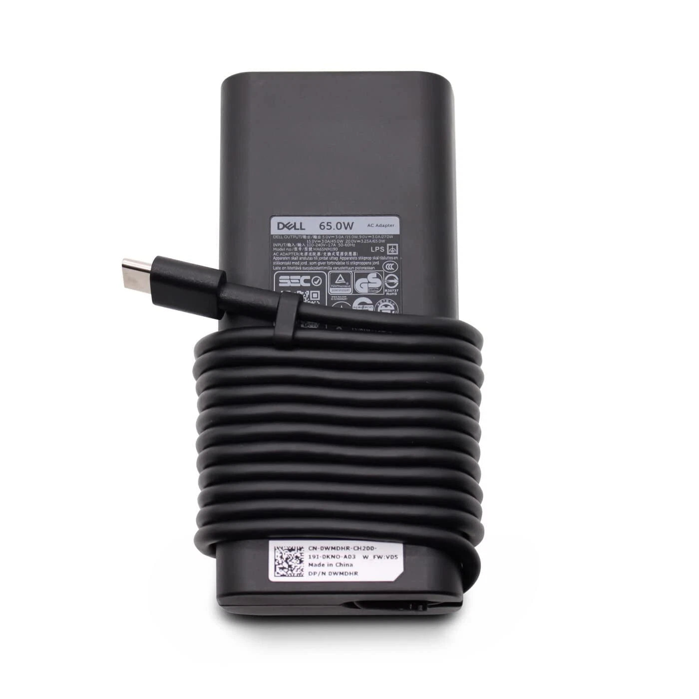 10 x Original Dell USB-C 65W Laptop Charger Joblot