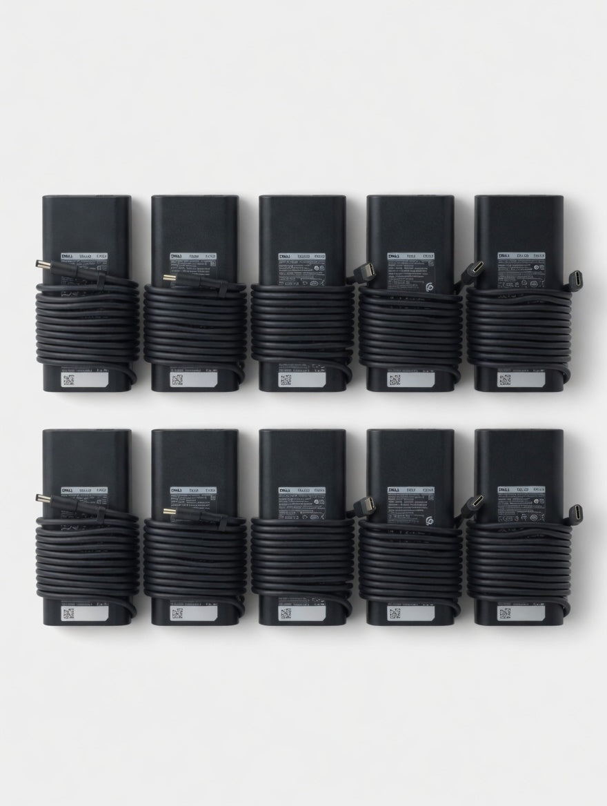 10 x Original Dell USB-C 65W Laptop Charger Joblot